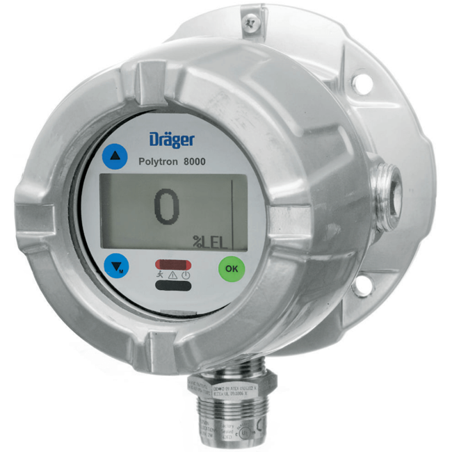 Drager Flammable Gas and Vapor Detector, Polytron 8200 CAT